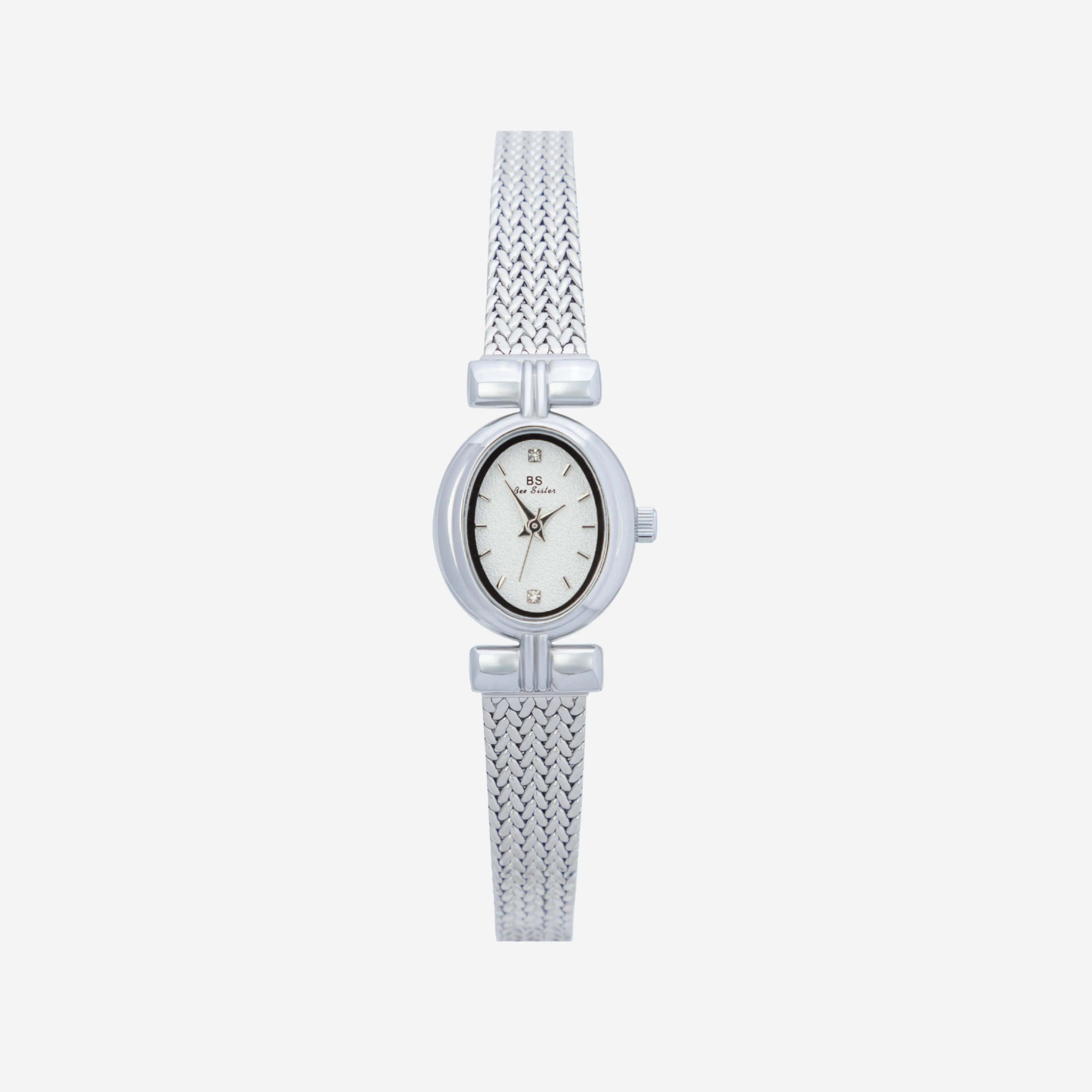 Selina – Gylden ur med ovalt design.