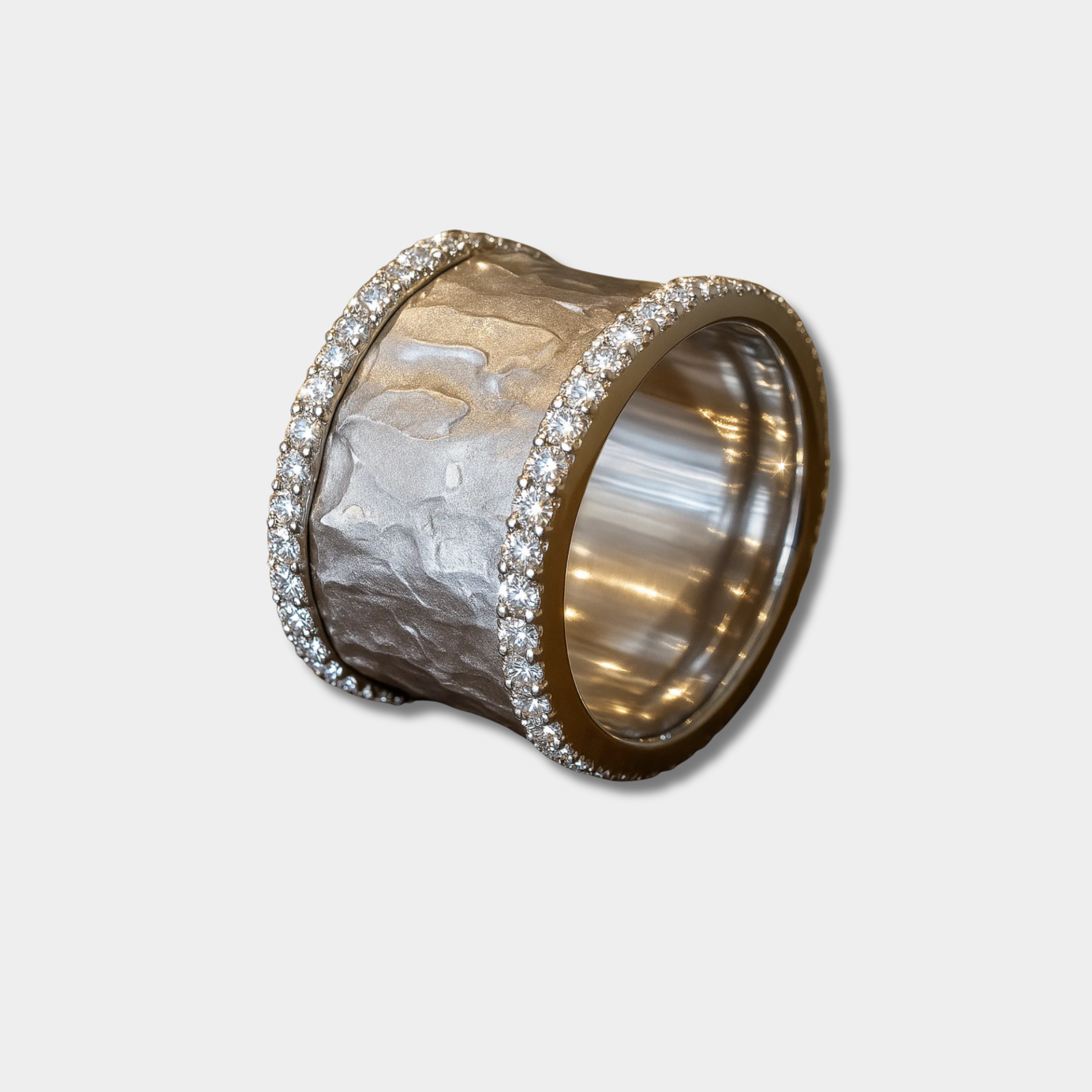 Hannah - Vintage sølvring med zirkonia