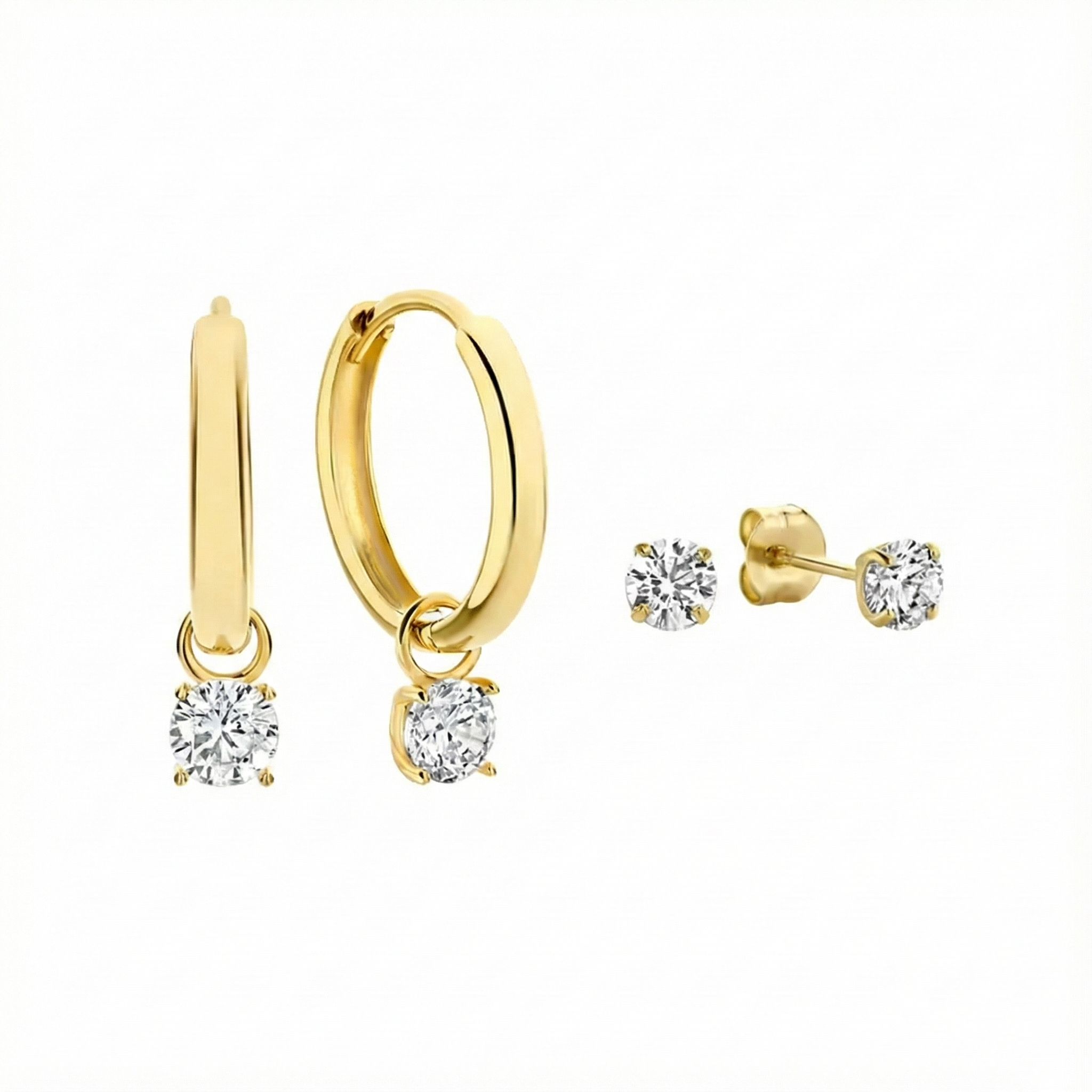 Øreringe Larmes de Lune Sæt