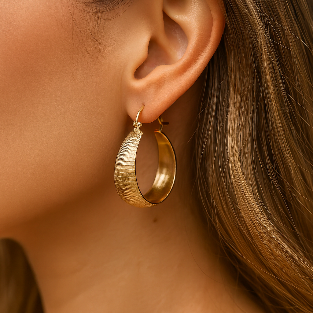 Karina – Sølvøreringe med klar krystal