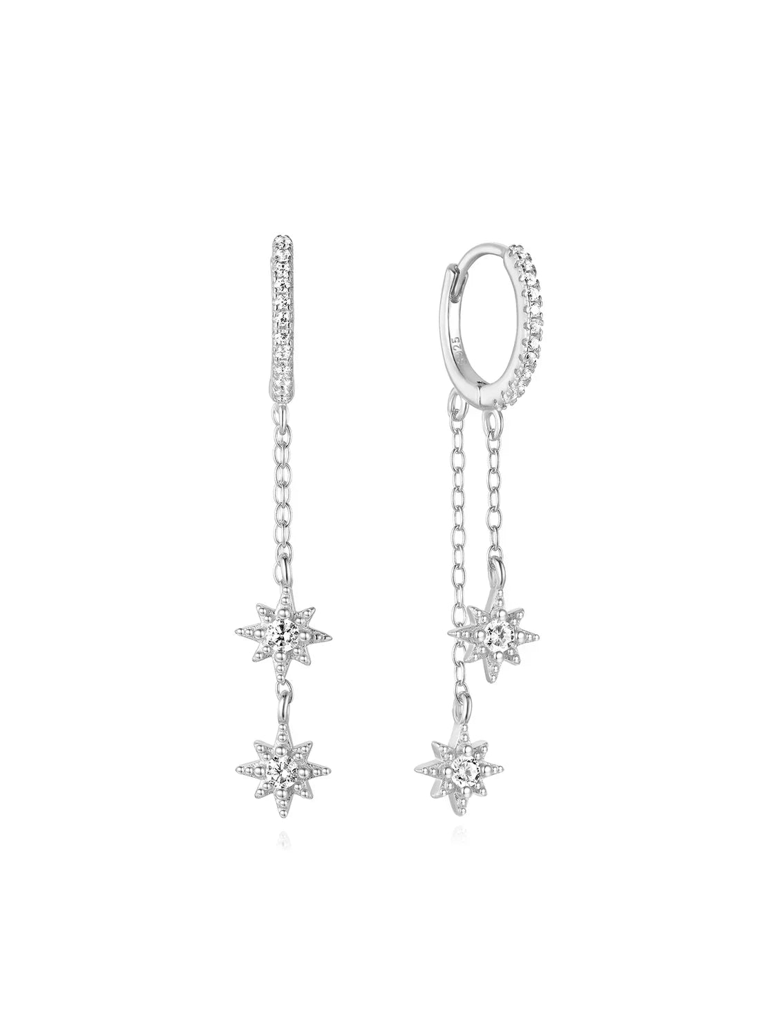 Paulina – Fine guldøreringe med et moderne look.