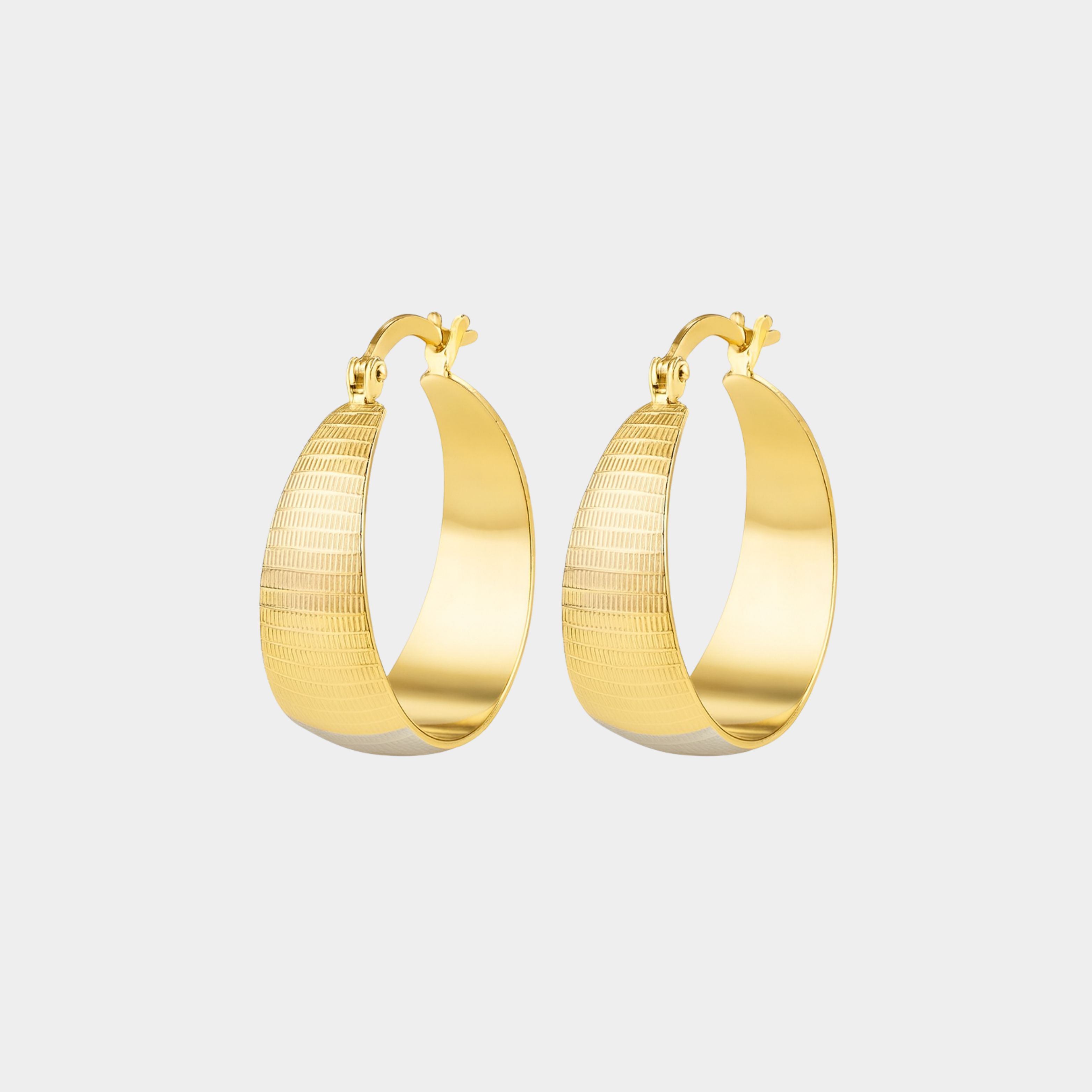 Karina – Sølvøreringe med klar krystal