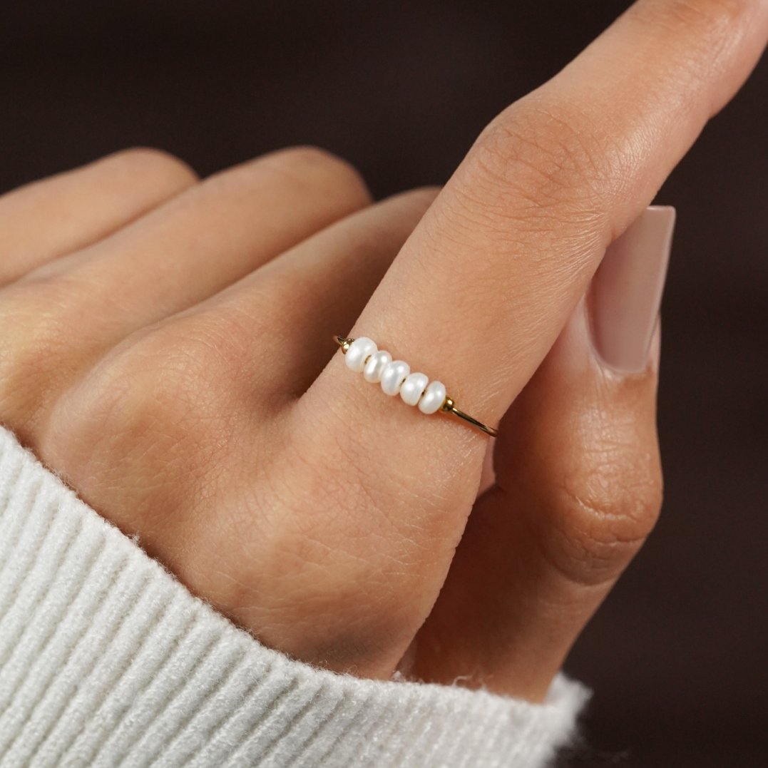 Grace - Ferskvandsperlering Ring